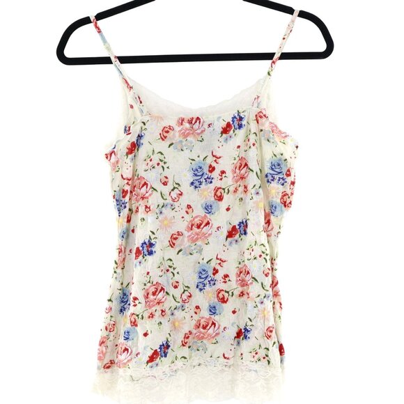 Wet Seal Lace Camisole Women L White Romantic Y2K Babydoll Garden Party Feminine - Picture 6 of 13
